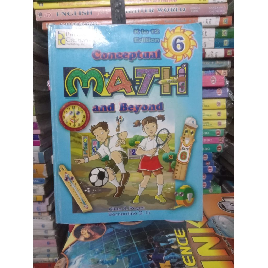 CONCEPTUAL MATH AND BEYOND GRADE 6 (NEW) | Shopee Philippines