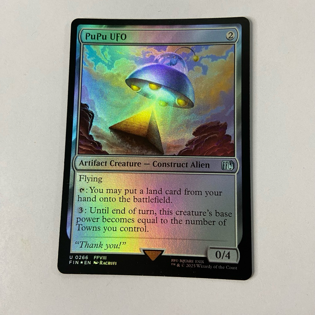 FIN ELIXIR PUPU UFO LION HEART RING OF THE LUCII | FINAL FANTASY COLORLESS  MTG | Shopee Philippines