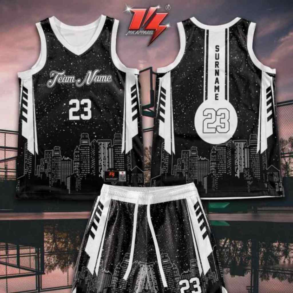 MKJU-10 Jersey Full Sublimation and Customizable Name, Team Name, Logo ...