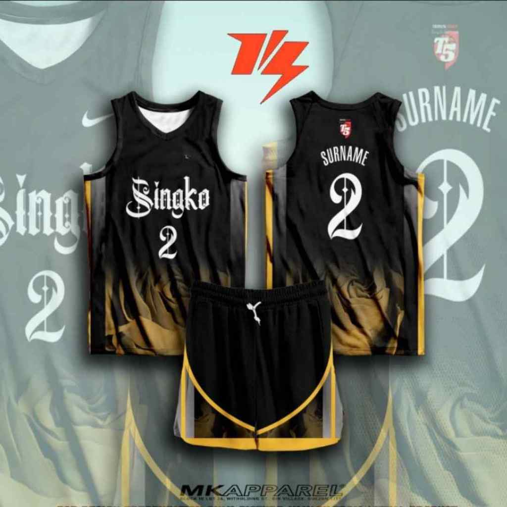 MKJU-9 Jersey Full Sublimation and Customizable Name, Team Name, Logo ...