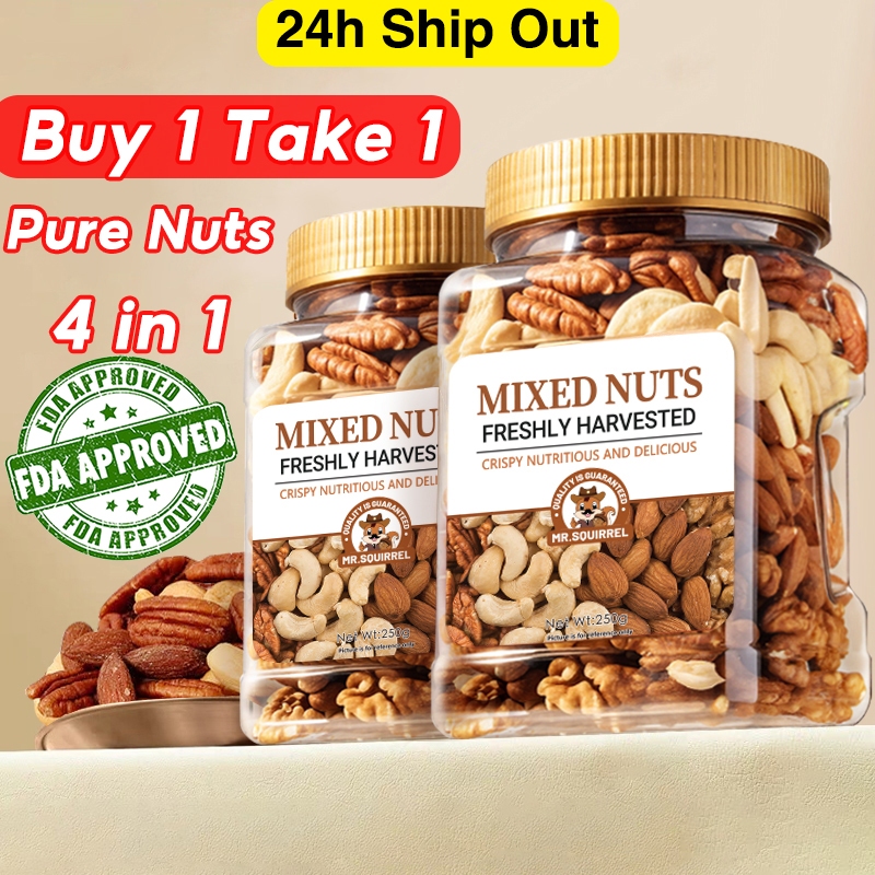 Mr Squirrel 500g Pure Mixed Nuts and Fruits Trail Mix Fruit and Nut ...