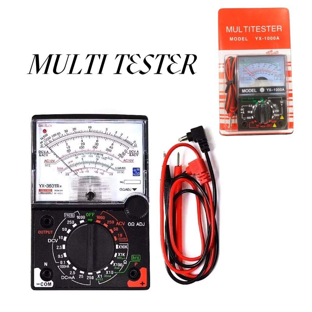 MULTI TESTER // MULTI METER MODEL YX_1000A | Shopee Philippines