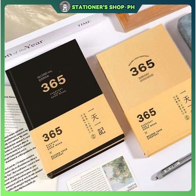365 Days Vintage Handbook A5 Schedule Notebook High Appearance Plan ...