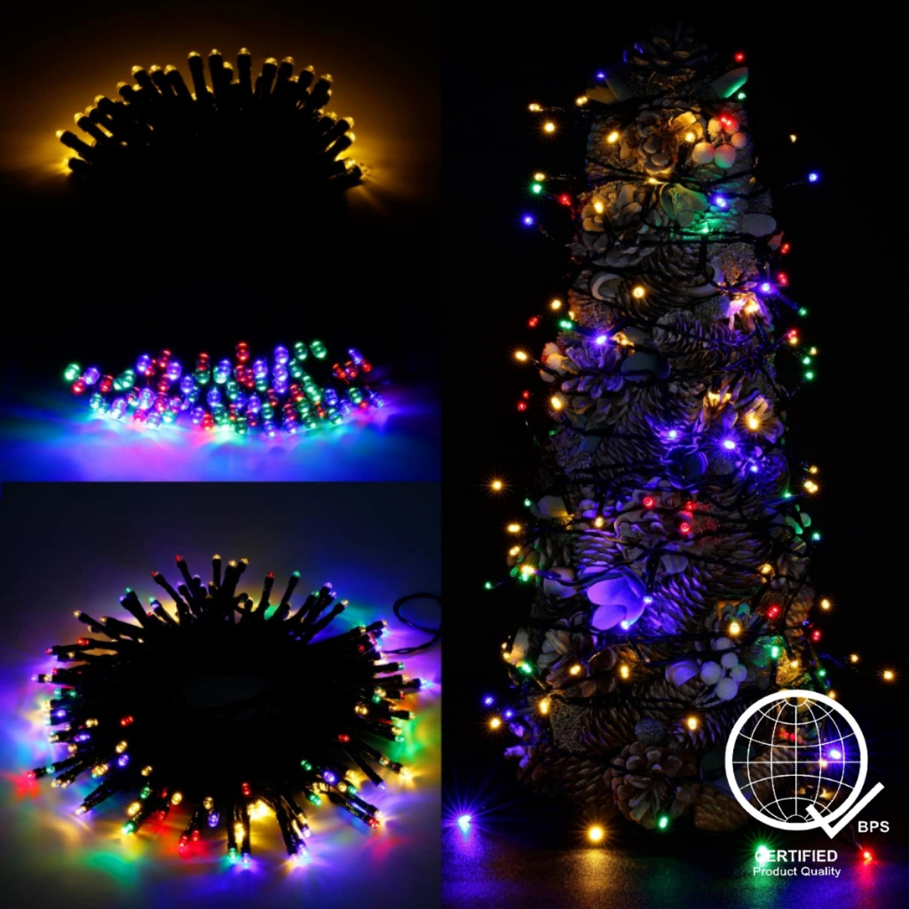 62/100 LED Lights GREEN Wired Christmas Lights/Fairy Lights/ Decoration ...