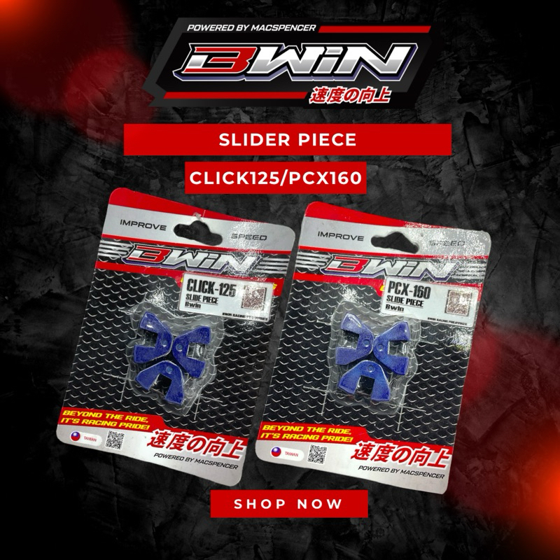 BWIN RACING SLIDER PIECE FOR PCX 160 / CLICK 125 | Shopee Philippines
