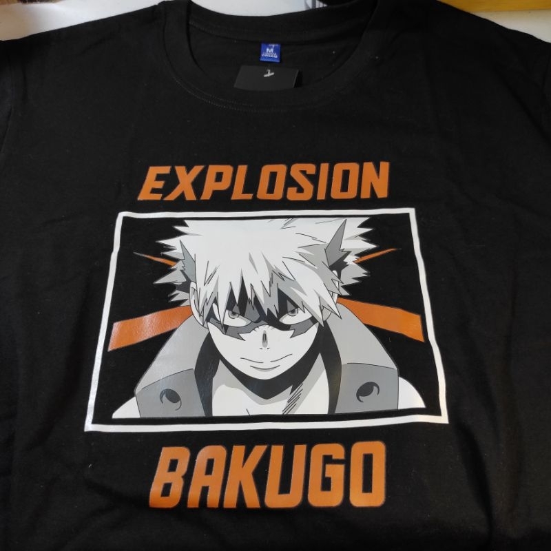 My Hero Academia ~ Tshirt Merch (Bakugo) | Shopee Philippines