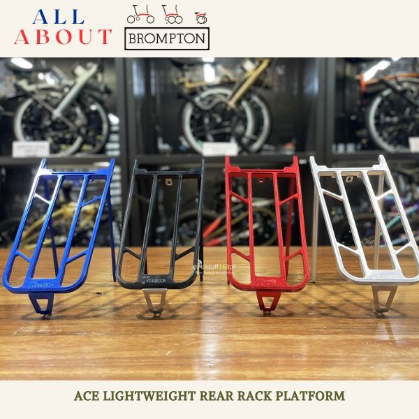 AAB ACE Lightweight Rear Rack Platform for Brompton Bicycle Parts ...