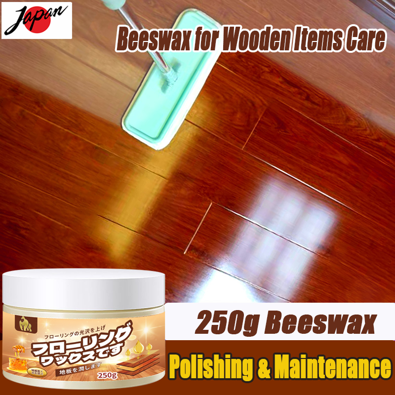 Japan wood floor wax polisher 250g bee wax for furniture beeswax wood