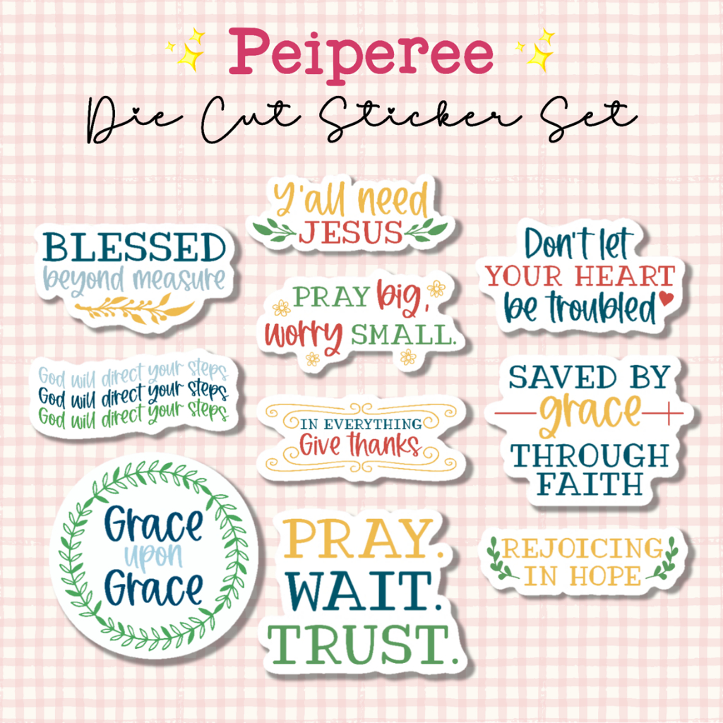 Bible Verse Sticker, Waterproof Sticker Set | Shopee Philippines