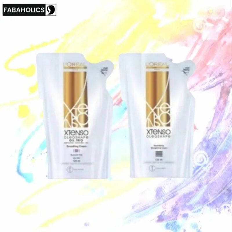 L'OREAL XTENSO OLEOSHAPE 125ML REBONDING SET | Shopee Philippines