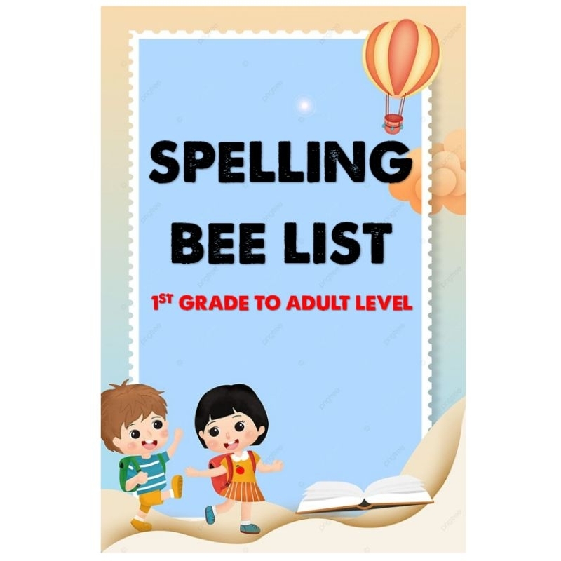 Spelling Bee List (53 pages) bookbinded | Shopee Philippines