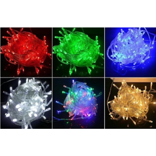 Music Christmas Lights LED Colorful Lights 50/100L Indoor and Outdoor