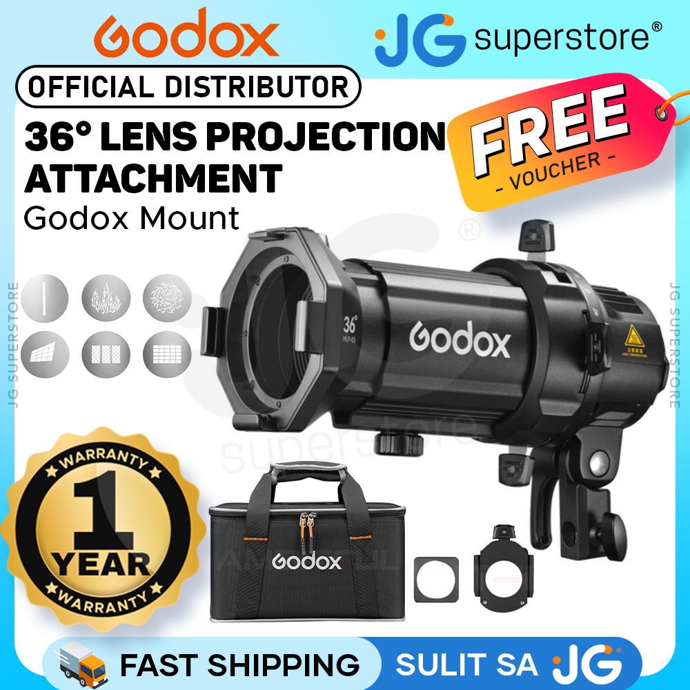 Godox 19 | 26 | 36 Degrees Lens Projection Attachment for MLPK ...