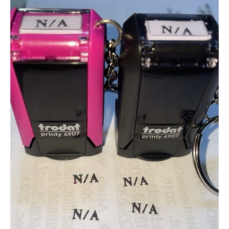 Trodat 4907 Printy Customized Self Inking Stamp (1-2 lines) | Shopee ...