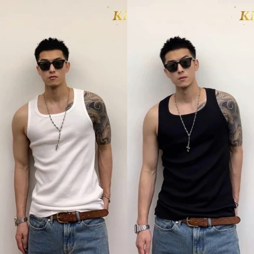 Sando For Men Women Plain Unisex Plus Size Cotton | Shopee Philippines
