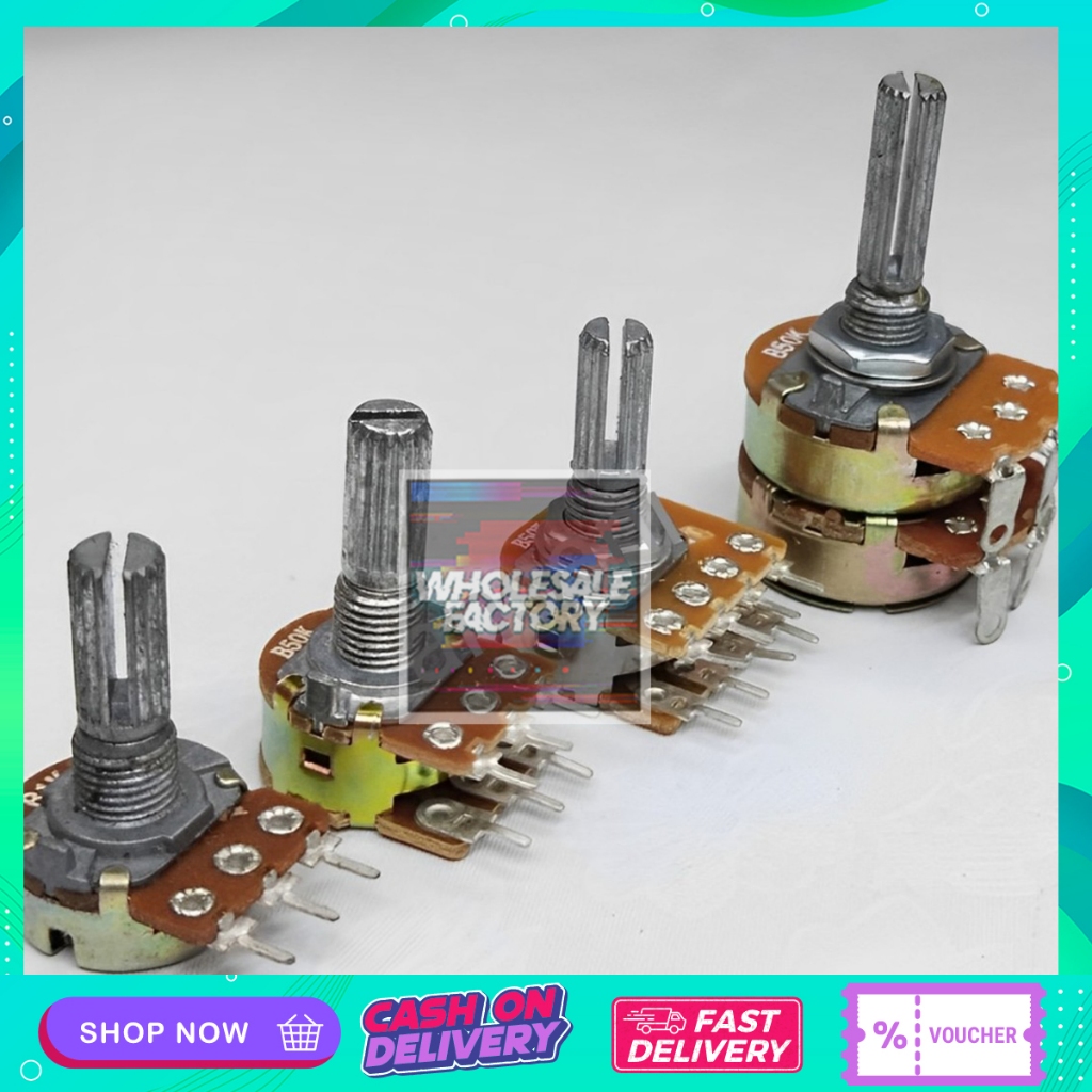 WHOLESALE VOLUME CONTROL POTENTIOMETER MONO STEREO MASTER-1PIECE 50K ...