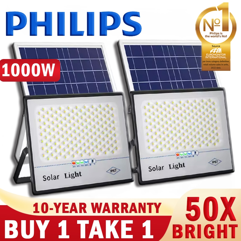 1000 Watts solar light outdoor waterproof IP67 solar lights indoor led