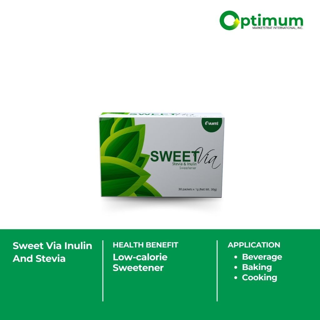 Sweet Via Inulin and Stevia , Stevia Sweetener, Healthy Alternative (30 ...