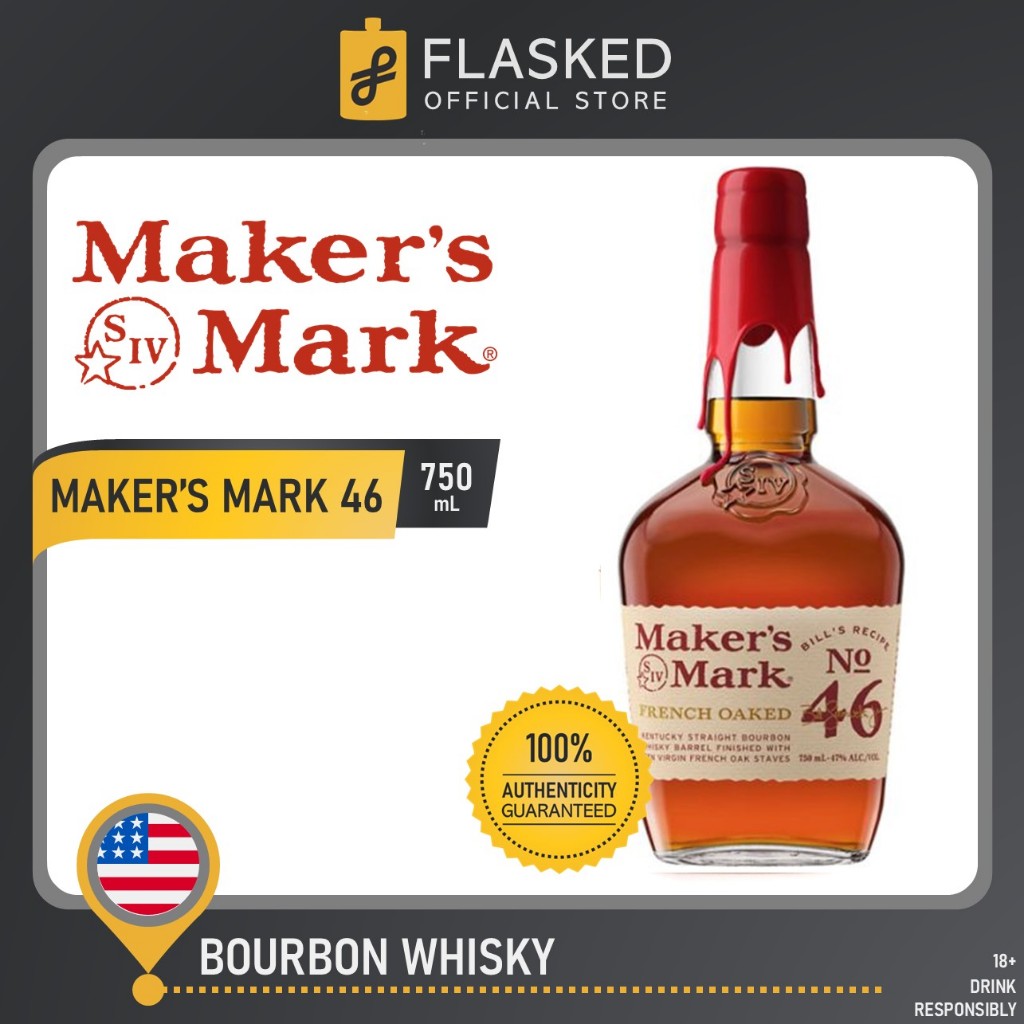 Maker's Mark 46 Bourbon Whisky 750mL | Shopee Philippines