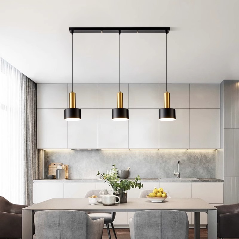Brass Bar Ceiling Light Table Chandelier E27 Lampholder Innovative INS ...