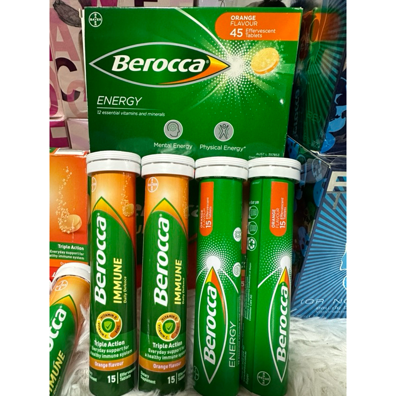 Authentic SOLD PER TUBE SOLD PER TUBE Berocca immune daily defence ...
