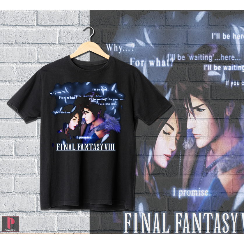 Final Fantasy VIII FF8 Game Shirt V2 | Asian Size | CVC Cotton ...