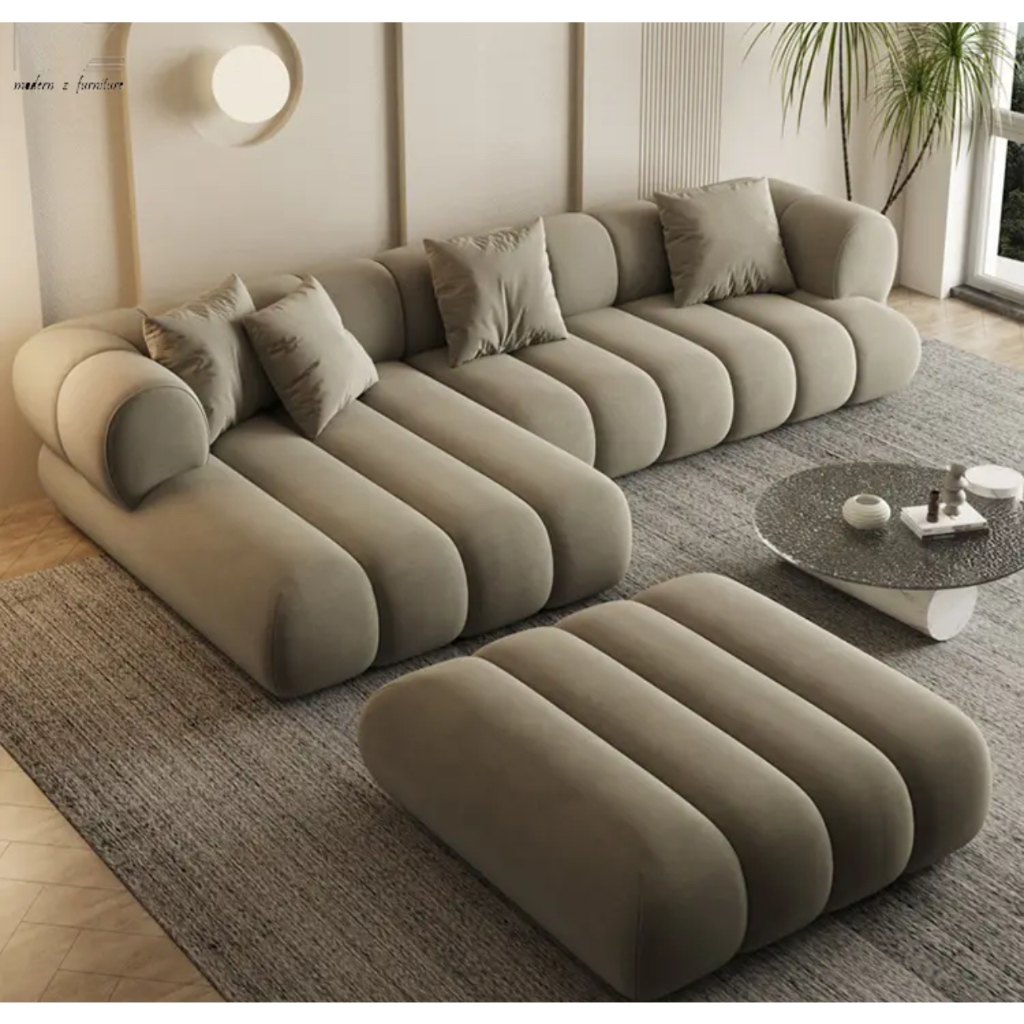 Modern Corner L Shape Luxury Couch Wohnzimmer Bed Sitting Room