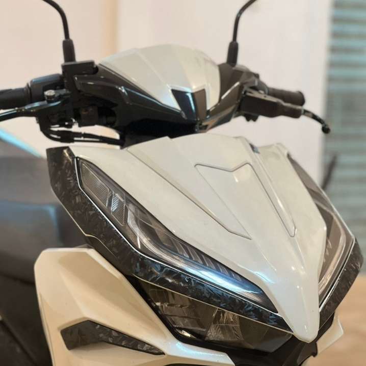 HONDA CLICK V3 FRONT SIDE CARBON FIBER DECALS (FORGED, 3D, 9D) | Shopee ...