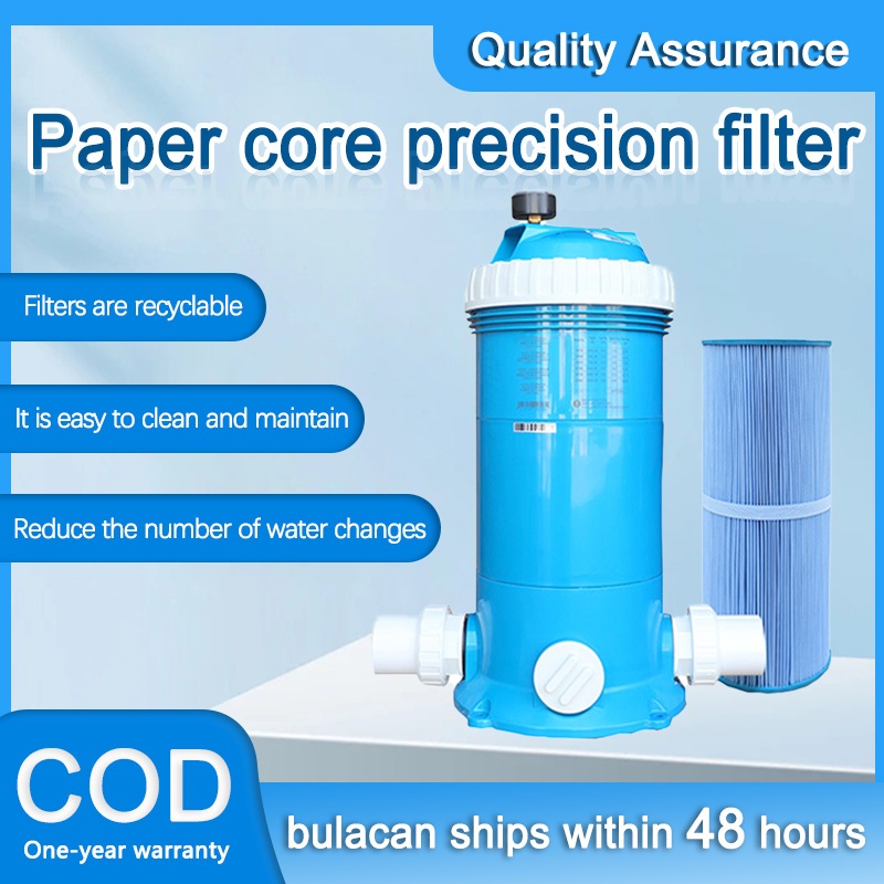 Swimming pool polyester cartridge filters cylinder Used for water parks ...