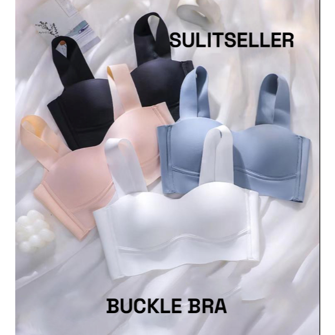 Suji Bra Buckle Seamless Push up Bra Sports Bra Yoga Bra Women Lingerie ...