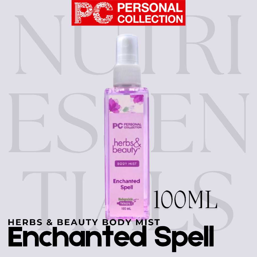 Personal Collection Herbs & Beauty Body Mist Enchanted Spell 100ml ...