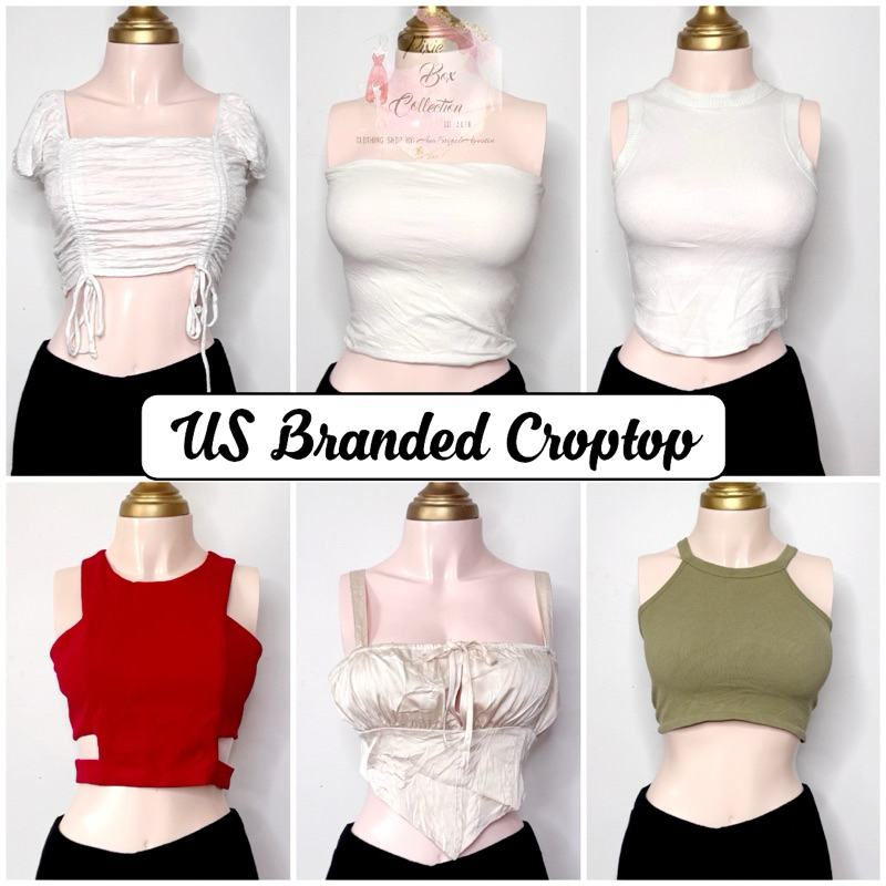 Preloved US Branded croptop | Shopee Philippines