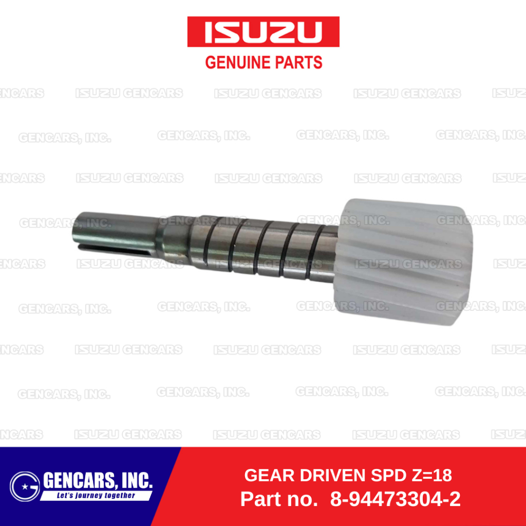 Isuzu Gear Driven Speedometer Z=18 for Crosswind MT 2004-2017 ...