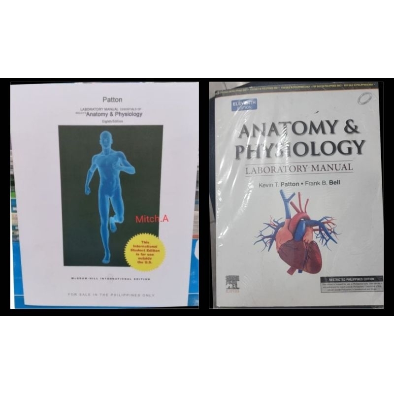 PATTON Laboratory Manual Essentials of ANATOMY & PHYSIOLOGY | Shopee ...