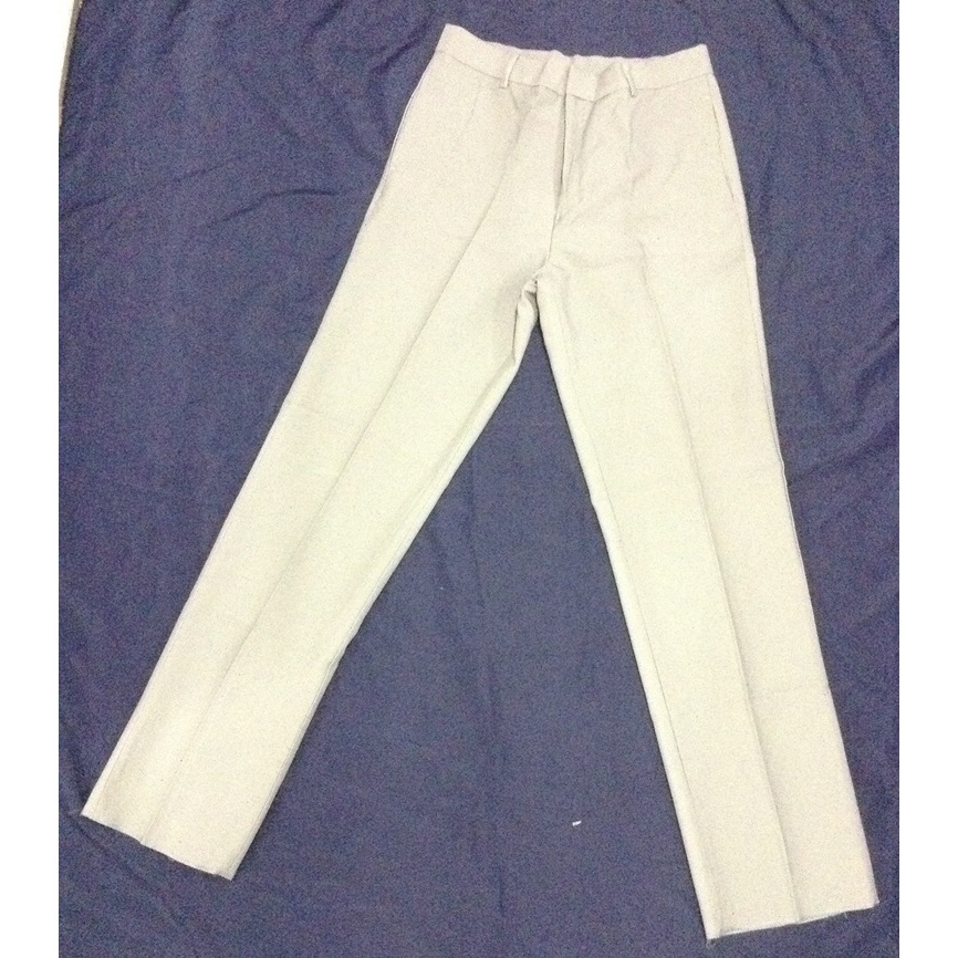CLUB R #7322 MENS FORMAL SLACKS NO PLEATS STRAIGHT CUT | Shopee Philippines
