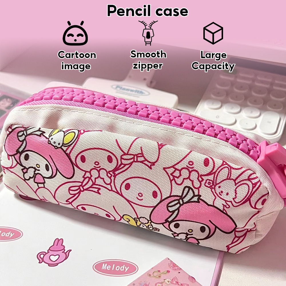 Pacha Dog Canvas Student Gift Large Capacity My Melody Stationery Box ...