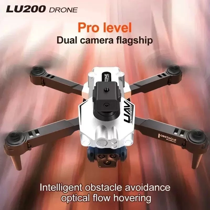 LU 200 Mini Drone With Camera Dual camera 4k/8k HD wide angle WiFi ...