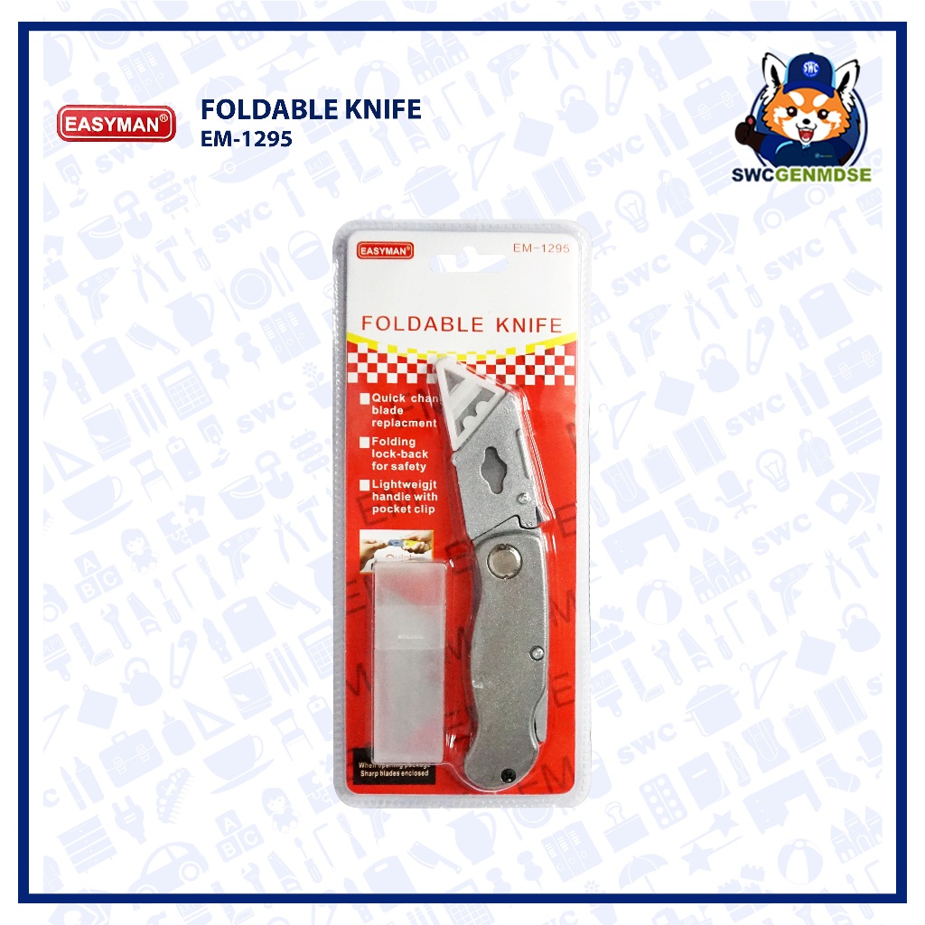 EASYMAN Foldable Knife | Mini Kitchen Fruit Knife | EM-1295 | Shopee ...