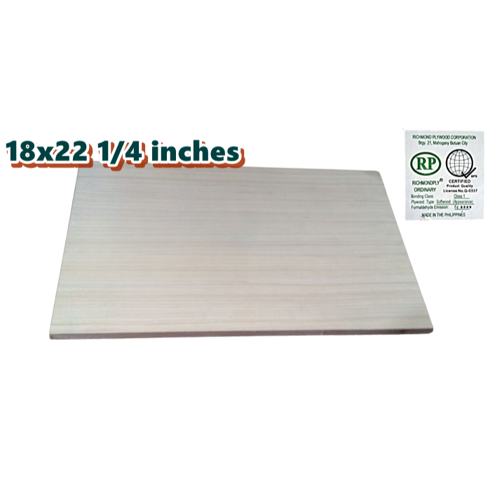 18x22 1/4 INCHES ordinary / marine plywood / plyboard replacement board