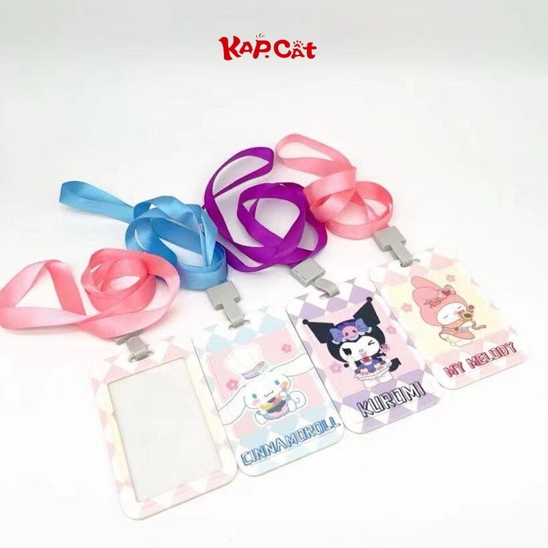 KAP.CAT SANRIO ID CARD HOLDER WITH LANYARD | Shopee Philippines