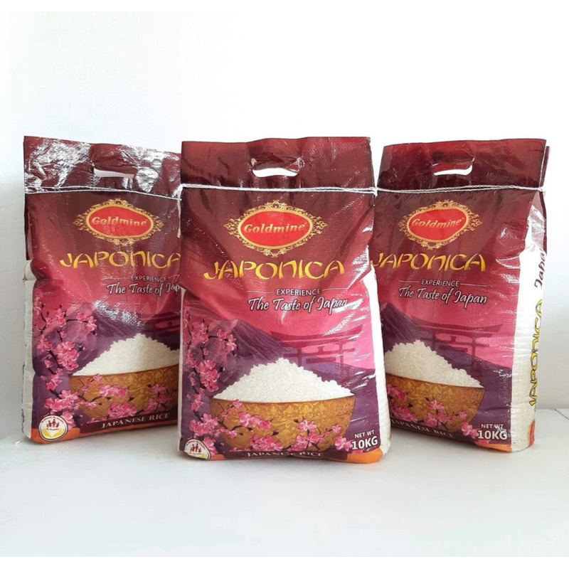 Japanese Rice Japonica Goldmine 10kgs | Shopee Philippines