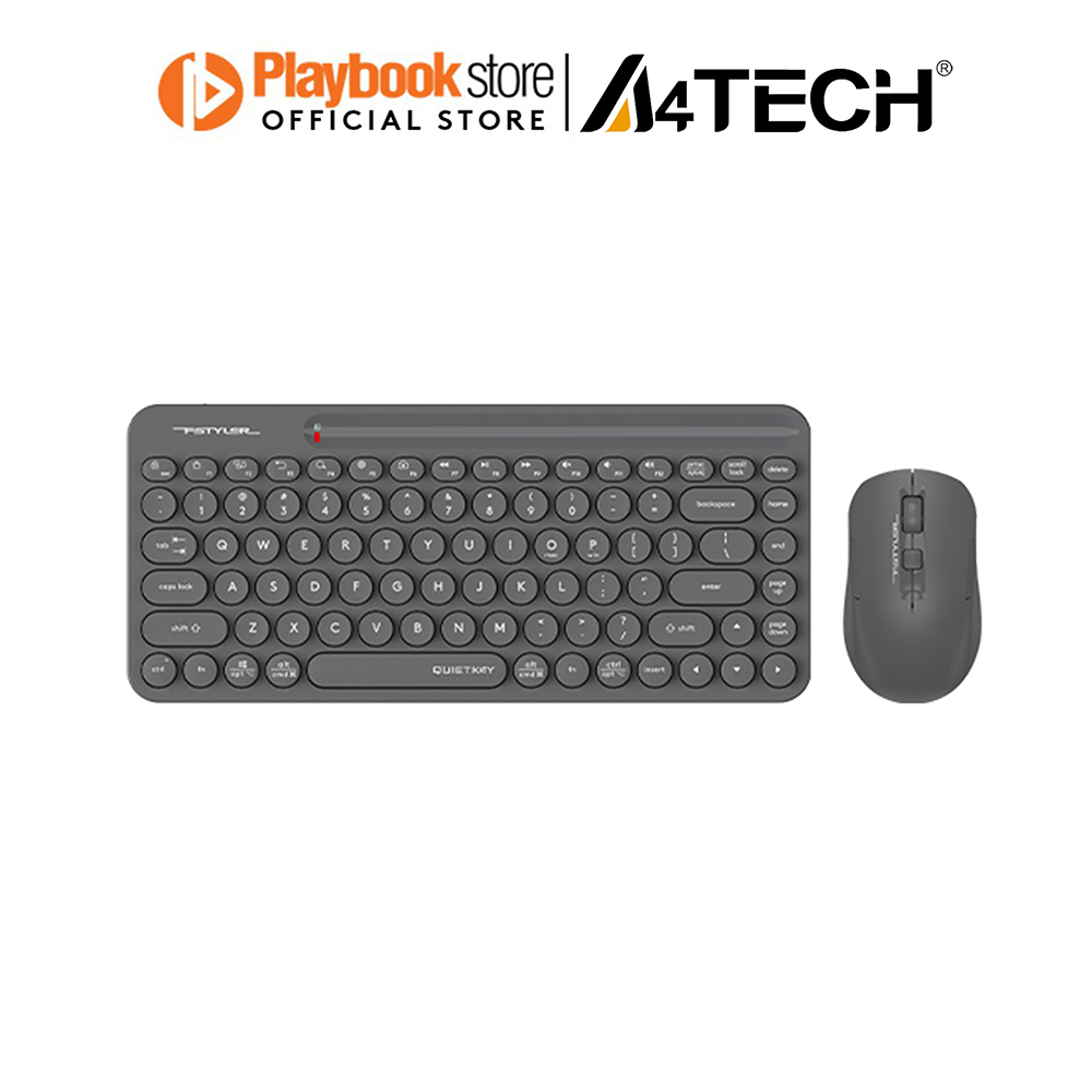 A4Tech FG3200 Air2 QuietKey Bluetooth 2.4G Hz Compact Wireless Keyboard