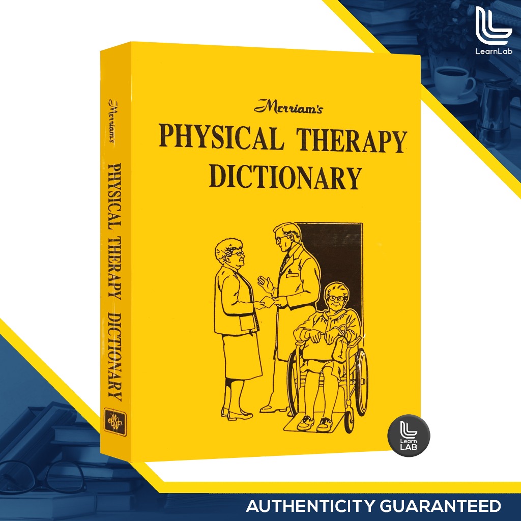 Merriams PHYSICAL THERAPY DICTIONARY Shopee Philippines