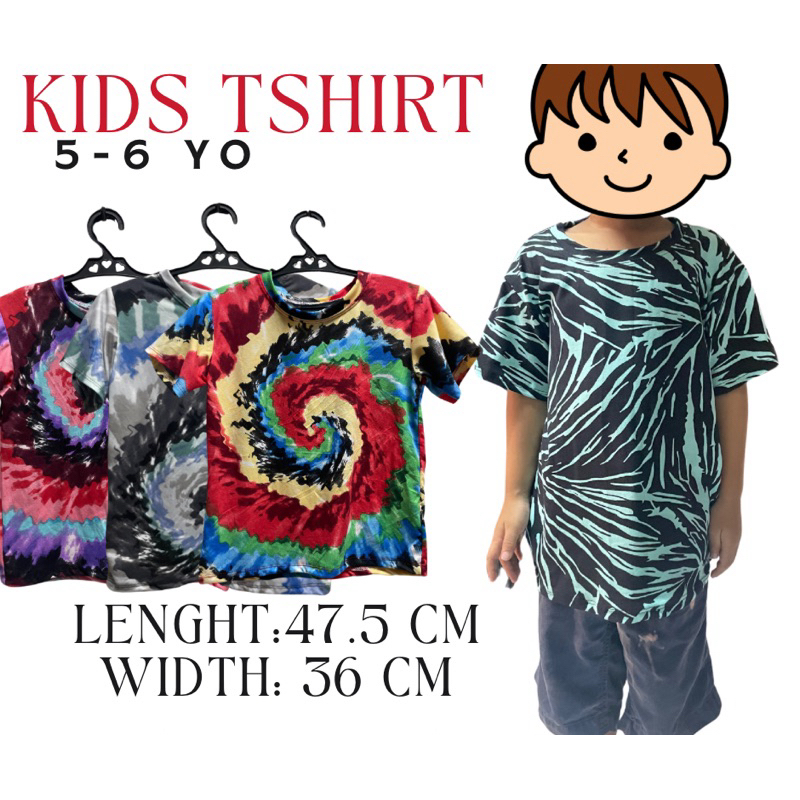 tie-dye-t-shirt-kids-cotton-spandex-5yo-to-6yo-rainbow-spiral-print