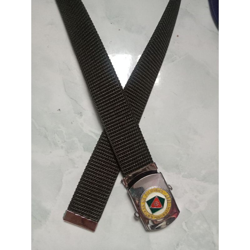 Gaison Belt Fatigue For ROTC,CAT with Buckle 28 to 40 sizes | Shopee ...