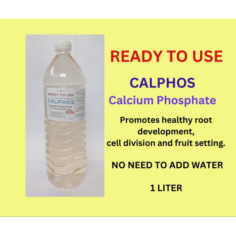 CALPHOS (Calcium Phosphate) Ready to use 1 Liter | Shopee Philippines