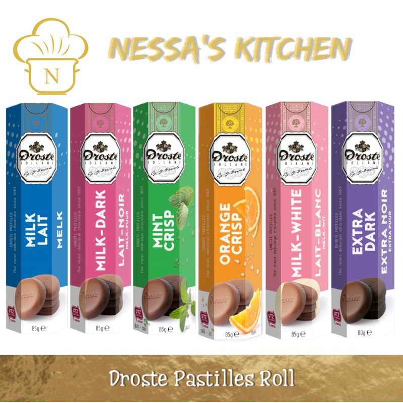 Droste Chocolate Pastilles Roll [Nessa’s Kitchen] | Shopee Philippines