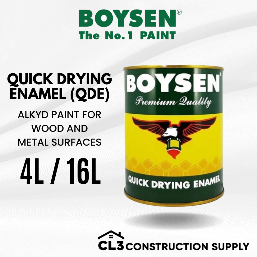 QUICK DRYING ENAMEL QDE for wood and metal | Shopee Philippines