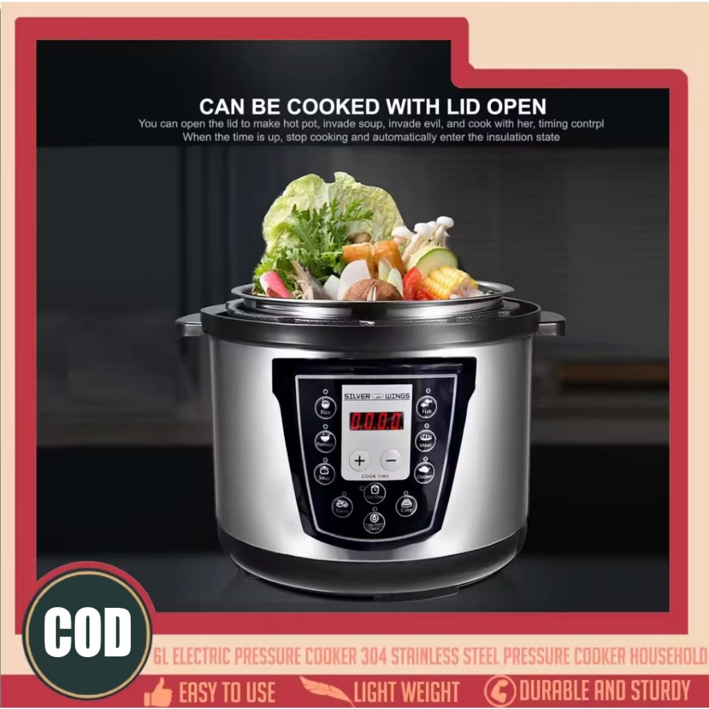 DEerma Electric Pressure Cooker Pressure Cooker Detachable Electric