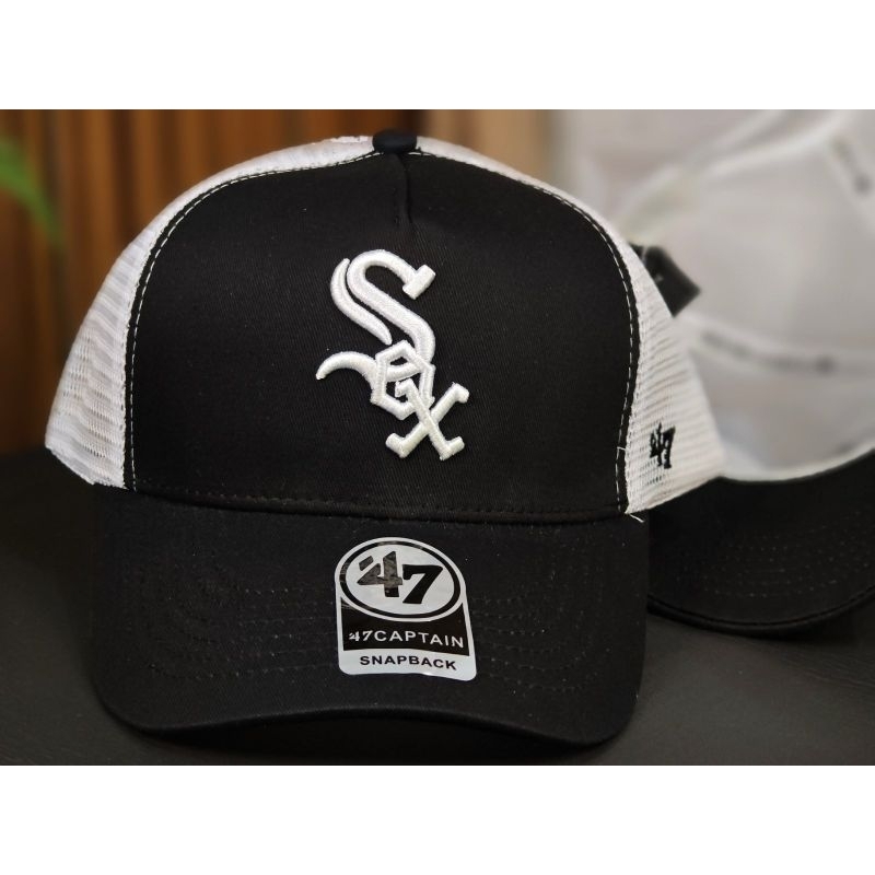 SOX BLACK AND WHITE A FRAME NET CAP Shopee Philippines